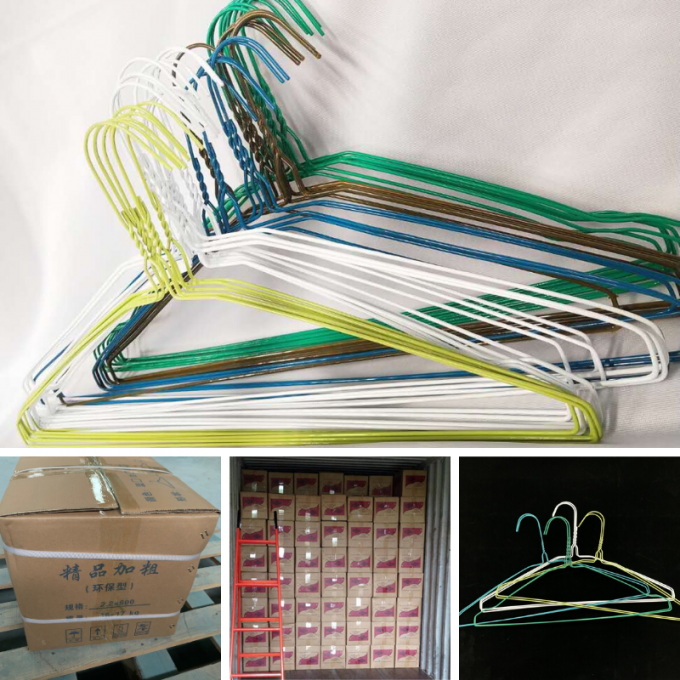 Steel Wire Dry Cleaner Hanger 20.5cm Height Durable With A Rounded Hook End