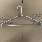 Disposable Dry Cleaners Hangers , 16 Inch 13.5 Gauge Metal Coathangers