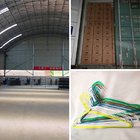 Thin Wire Clothes Hangers , Electrostatic Spraying Fabric Wrapped Hangers