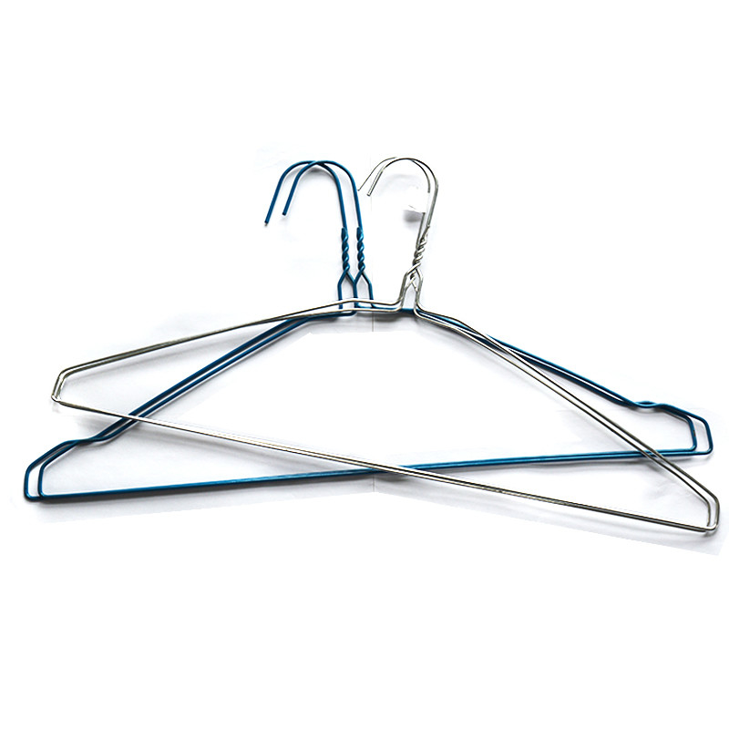 Dry Cleaning Disposable Laundry 2.2mm Galvanized Wire Hangers