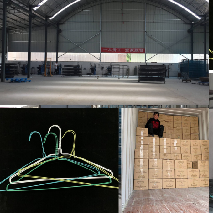 Durable Laundry Wire Hanger Lightweight Indoor / Outdoor Use Easy To Use