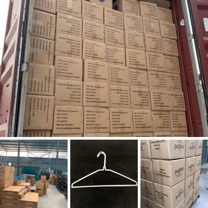 Disposable White Dry Cleaner Hanger Laundry Factories Use Eco Friendly