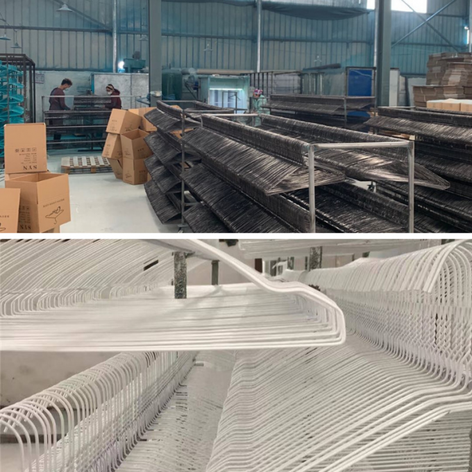 Unbreakable Dry Cleaner Pants Hangers , Heavy Coats White Coat Hangers