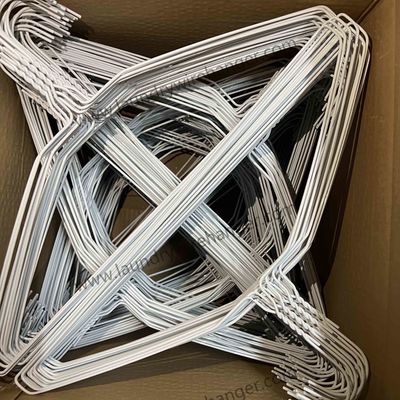 Hanger Diam 1.9mm 14.5guage Clothing Wire Hanger Wire Hangers Perfect for Apparel Shops Garment Display and Organization