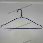 1.9mm Metal Laundry Wire Hanger For Dry Cleaner-Blue