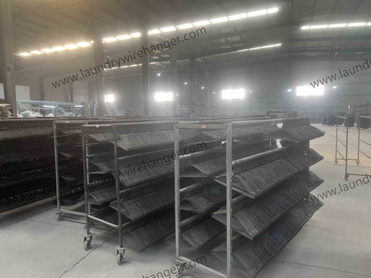 Laundry Wire Hanger Metal Clothes Hanger Space Wire Hangers Suitable for Bulk Clothing Storage Production Time 2 Weeks