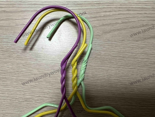 1.9mm Multi-colored Laundry Wire Hanger For Dry Cleaner