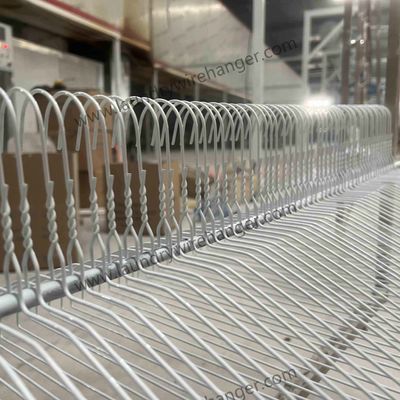 1.9mm 14.5guage Laundry Wire Hanger Featuring Wire Diameter 2.2mm Suitable for Heavy Duty Laundry Hanging Solutions