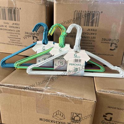 500pcs Per Carton Dry Cleaner Hanger Sturdy Plastic Hangers Supporting 5 Pounds Weight Capacity Perfect for Dry Cleaning Operations