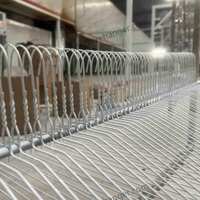 1.6mm Steel Laundry Wire Hanger For Dry Cleaning Shop