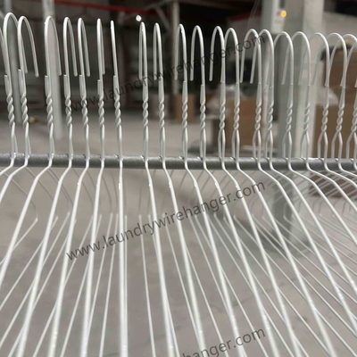 16inch Blue Clothes Wire Hanger For Dry Cleaner