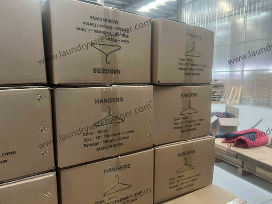 40cm Hanger Height Laundry Wire Hanger Rust Resistant 18 Inches Wide Suitable for Dry Cleaning and Laundry Businesses