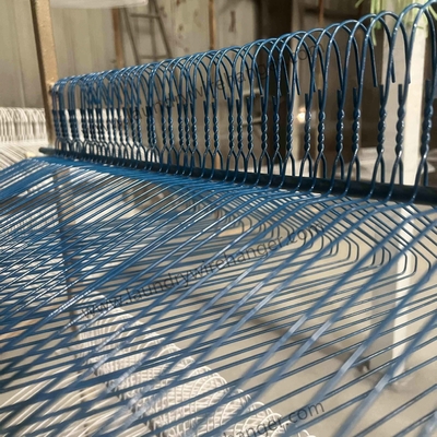 18inch Good Quality Clothes Wire Hanger For Dry Cleaner-Blue