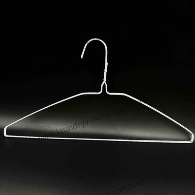 Garment 2.0mm Q195 18" Notched Cloth Drying Hanger