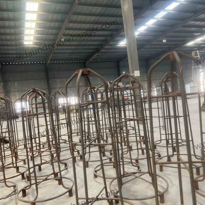 Powder Coating Metal Wire Hanger , Durable Diameter 1.9mm Wire Shirt Hangers