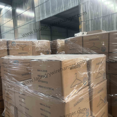 16inch Wire Suit Hanger for Container Loading of 2500 Boxes and Daily Production of 300 Boxes