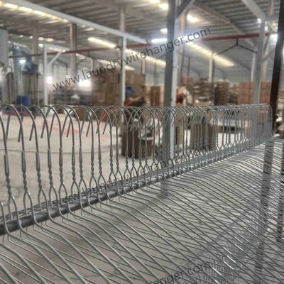 Laundry Galvanized Wire Hangers Sturdy Durable Solution Ideal For Commercial Laundry Applications