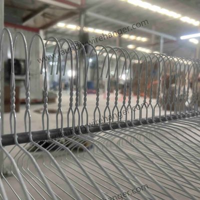 Non-slip Design Dry Cleaner Hanger with Customized Box Design and Gross Weight of 13kgs Per Box