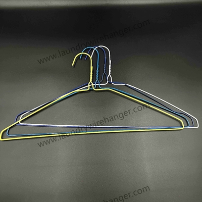 18inch Disposable Dry Cleaner Hanger For Laundry Shop-Multi color