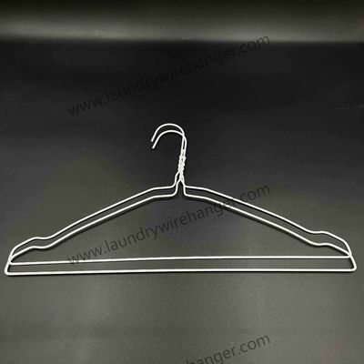 Curved Dry Cleaner Hanger Customized Box Design 500pcs Per Carton Clothes Hangers Engineered for Dry Cleaning Businesses