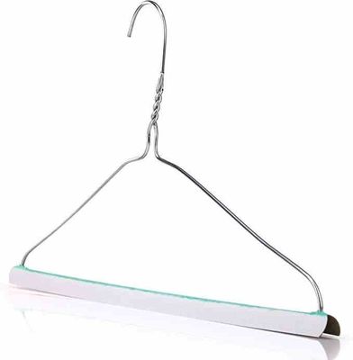 Suitable For All Types Of Clothing White Wire Hangers 16inch 40cm Hanging Clothes Accessories For Retail Clothing Stores