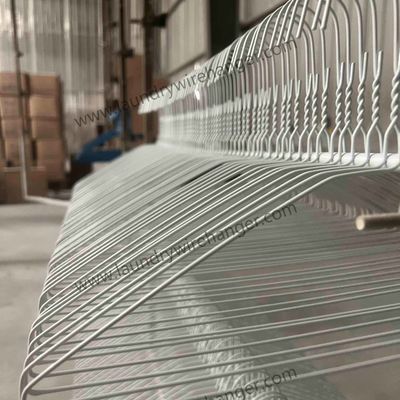 1.9mm/14.5gauge Metal Clothes Hangers for 16 Inches Wardrobe Organization