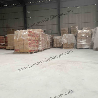 Blue Dry Cleaner Wire Suit Hanger Low Carbon Steel Material Custom Design