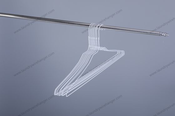 40cm Height Galvanized Wire Hangers Perfectly Suited for Laundry Rust Resistant Wire Hangers Ensuring Laundry Durability