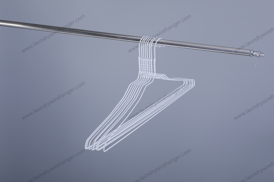 Laundry Shop Wire Suit Hanger with Powder Coating and 18inch 45cm Length