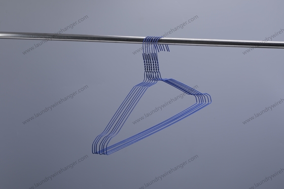 Organize Your Closets with White Wire Hangers 1.9mm Diameter and 500pcs Per Carton
