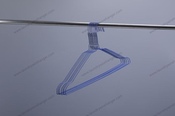 White Coated White Wire Hangers 1.9mm 14.5 Gauge Wire Hangers Perfect for Retail Garment Displays Dry Cleaning and Storage