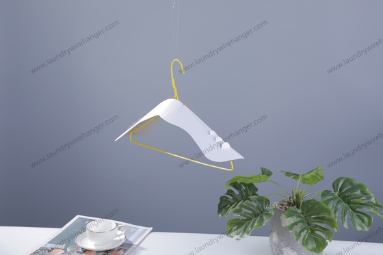 Smooth Surface Galvanized Wire Hangers 20.5cm Height 8x10 Aperture Sturdy and Durable