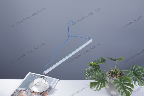 Stable 1.9mm Dia Wire Suit Hanger Disposable Multi Colors Easy To Use
