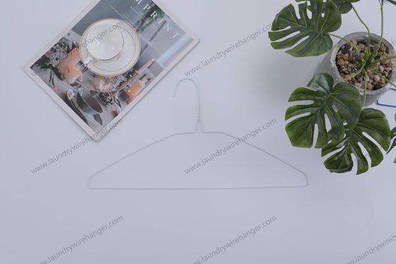 40cm Height Galvanized Wire Hangers Perfectly Suited for Laundry Rust Resistant Wire Hangers Ensuring Laundry Durability