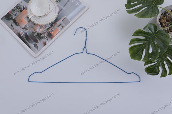 White Color 2.3mm Wire Shirt Hangers Wholesale In Gulf Countries