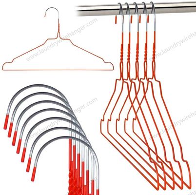 White Coated White Wire Hangers 1.9mm 14.5 Gauge Wire Hangers Perfect for Retail Garment Displays Dry Cleaning and Storage