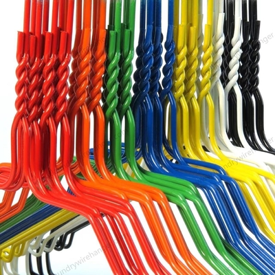 Effortlessly Organize Your Clothes with Sturdy And Durable Steel Coat Hangers 20.5cm Height