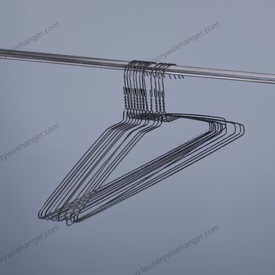 Steel Wire Galvanized Steel Wire Hangers Hanger Height 205cm Rust Proof Durable Designed for Apparel Retail and Industrial