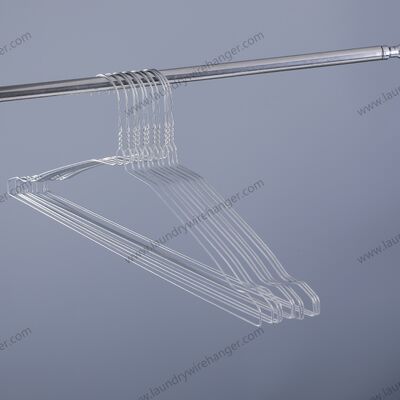 Dry Cleaning 1.9mm PVC Coated Laundry Wire Hanger