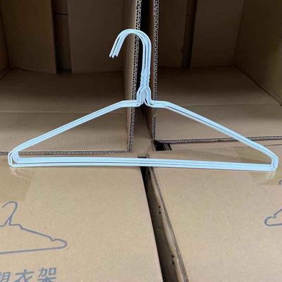 3000 Boxes A Day Wire Suit Hanger 16inch Durable Metal Construction Ideal for Retail Display and Storage Solutions