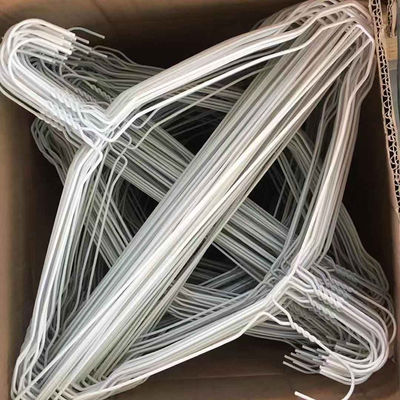 Powder Coated Galvanized 16 Inch Heavy Duty Vinyl Coated Hangers