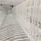 Disposable Commercial Coated Wire Hangers For Dry Cleaner Heavier Clothing 