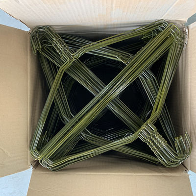 Production Time 2 Weeks Metal Clothes Hanger Slim Non Slip Wire Hangers Perfect for Boutique Garment Racks and Showrooms