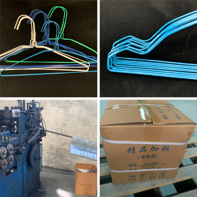 White Color 1.9mm Low Price Steel Cloth Wire Hanger Wholesale In Qatar