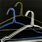 Blue Color 16inch 1.9mm Powder Coated Wire Suit Hanger Manufacturer
