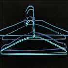 Laundry Industry Steel Coat Hangers , Commercial 20.5cm Strong Metal Hangers