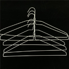 Disposable Notched Wire Suit Hanger Multi Color For Cold Weather Cloth Items