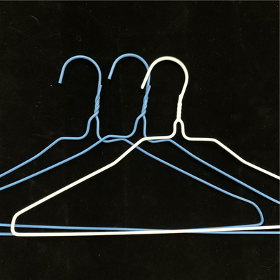 FlexiFit 16inch Powder Coated Laundry Wire Hanger for Dry Cleaning Shops