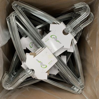 16inch Multi-Purpose White Metal Hangers Strong 14kgs Weight Capacity Ideal for Garment Display and Space Saving Storage