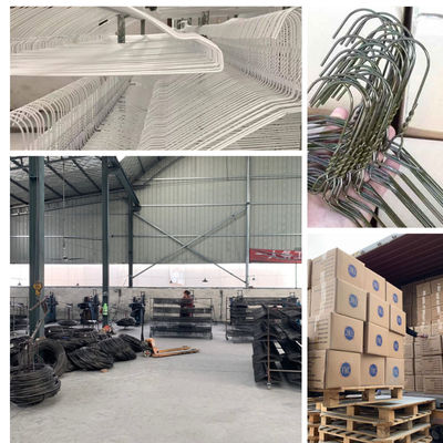 40cm Hanger Height Steel Wire Hangers Standard Durable Strong Wire Clothes Hangers for Garment Display and Retail